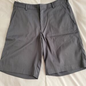 Nike Golf Men's Charcoal Flat Front Shorts Size 32